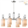 Люстра 6585/8 Lumion Хром, бежевый