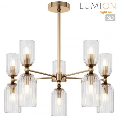 Люстра 6586/10 Lumion Золото, прозрачный