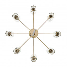 6586/16 MODERNI LN25 89 золото/прозрачный, металл/стекло Люстра подвесная E14 16*40W 220V KASSIA