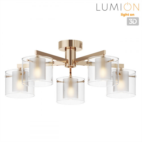 Люстра 6587/5C Lumion Золото, прозрачный