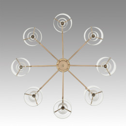 Люстра 6587/8C Lumion Золото, прозрачный