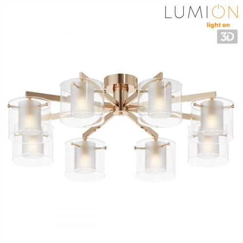 Люстра 6587/8C Lumion Золото, прозрачный