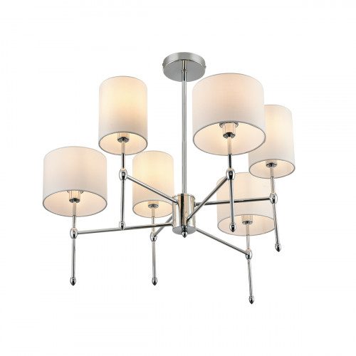 Люстра 6589/6C Lumion Хром, белый