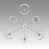 Люстра 6589/6C Lumion Хром, белый