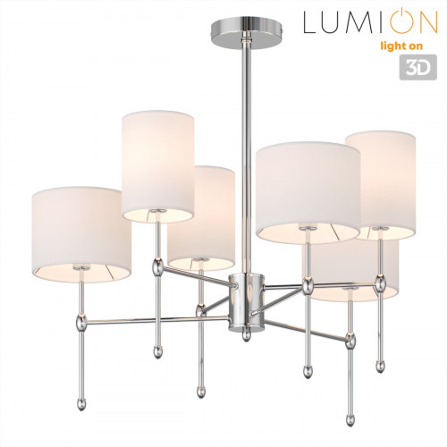 Люстра 6589/6C Lumion Хром, белый
