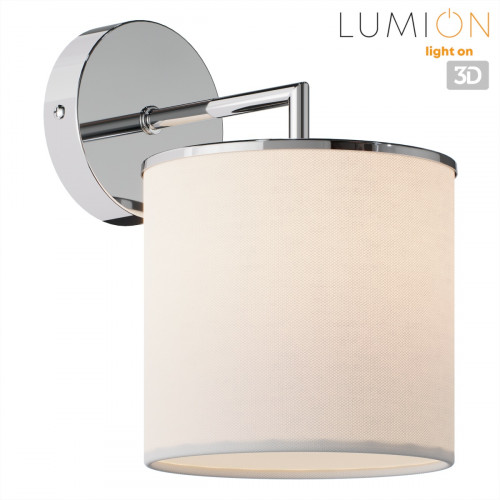 Светильник настенный 6591/1W Lumion Хром, белый