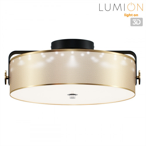 Светильник потолочный 6597/40L Lumion Черный, античная латунь