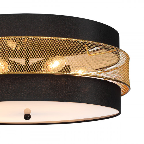 Светильник потолочный 8003/6C Lumion Черный, золотой