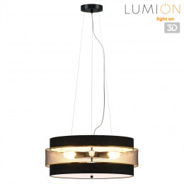 Светильник потолочный 8003/6C Lumion Черный, золотой