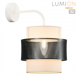 Светильник настенный 8002/1W Lumion Черный, белый