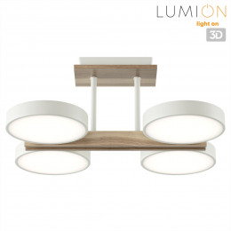 Светильник потолочный 8030/72CL Lumion Белый, дерево