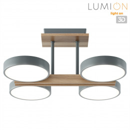 Светильник потолочный 8031/72CL Lumion Серый, дерево