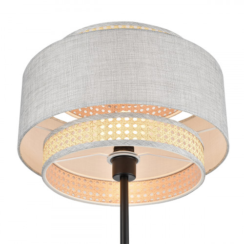 Торшер 8043/1F Lumion Черный, серый, бежевый