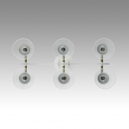 Люстра 8045/6C Lumion Белый, латунь, прозрачный