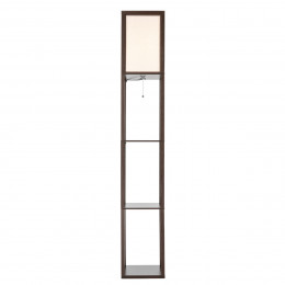 Торшер 8090/1F Lumion Кофейный, белый