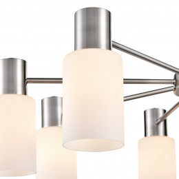 Люстра 8099/8C Lumion Никель, белый