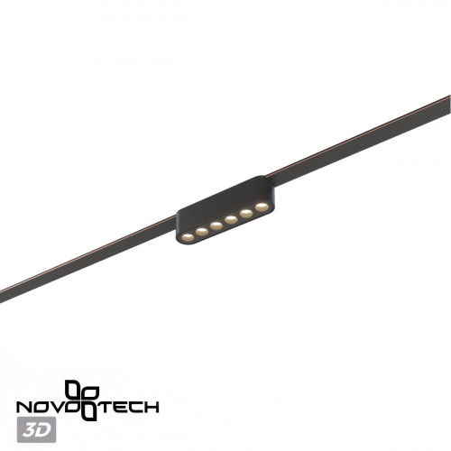 Товар для трековой системы 359458 Novotech Черный
