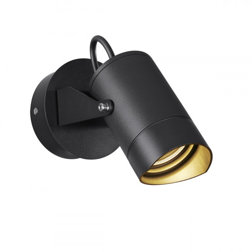 Светильник настенный 6647/10WL3 Odeon Light Черный