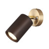 Светильник настенный 7062/1W Odeon Light Темное дерево/бронзовый