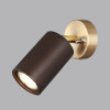 Светильник настенный 7062/1W Odeon Light Темное дерево/бронзовый