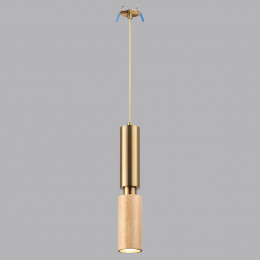 Светильник подвесной 7061/1A Odeon Light Светлое дерево/бронзовый
