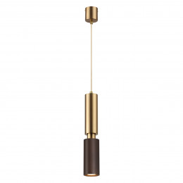 Светильник подвесной 7062/1A Odeon Light Темное дерево/бронзовый