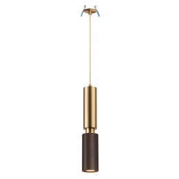Светильник подвесной 7062/1A Odeon Light Темное дерево/бронзовый