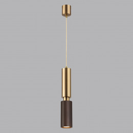 Светильник подвесной 7062/1A Odeon Light Темное дерево/бронзовый
