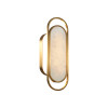 Светильник настенный 7066/12WL Odeon Light Бежевый/бронзовый