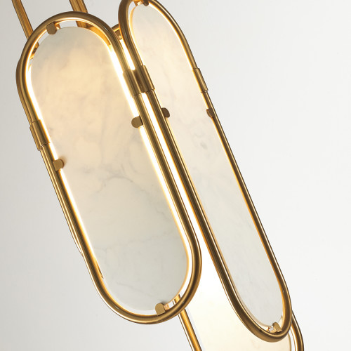 Светильник подвесной 7066/15L Odeon Light Бежевый/бронзовый