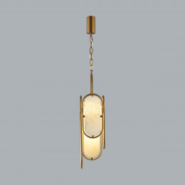 Светильник подвесной 7066/15L Odeon Light Бежевый/бронзовый