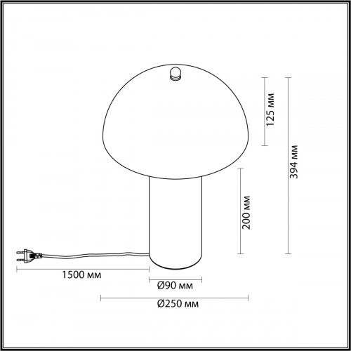 Светильник 7088/2T Odeon Light Бронзовый/белый