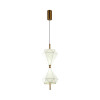Светильник подвесной 7090/10L Odeon Light Металл/ткань