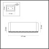 Светильник потолочный 7092/21CL Odeon Light Черный