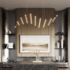 Светильник подвесной 7057/45L Odeon Light Нержавеющая сталь