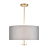 Люстра 8108/5C Lumion Металл, текстиль, стекло