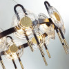 5407/92L MODERN ODL_EX25 135 черный/золото/металл/стекло Люстра LED 92W 3000K 8990Лм MAGNET