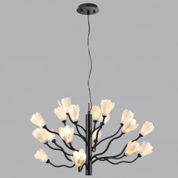 5090/18 MODERN ODL25 561 черный матовый/белый/фарфор Люстра G4 LED 18*5W GARDI