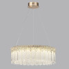 5091/80L L-VISION ODL25 563 золотой/стекло Люстра LED 80W 3700K 6796Лм CLEO