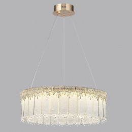 5091/80L L-VISION ODL25 563 золотой/стекло Люстра LED 80W 3700K 6796Лм CLEO