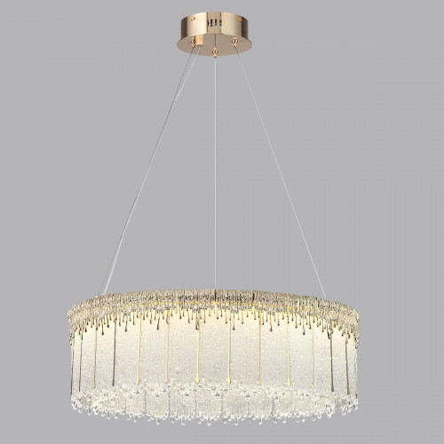 5091/80L L-VISION ODL25 563 золотой/стекло Люстра LED 80W 3700K 6796Лм CLEO