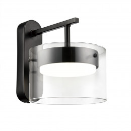 Светильник настенный 8232/1W Lumion Черный, прозрачный