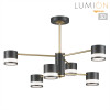 Люстра 8240/6C Lumion Черный, латунь