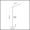 Светильник 7101/15FL Odeon Light Черный