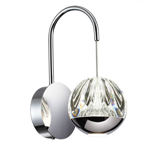 Светильник настенный 5100/5WL Odeon Light Хром/прозрачный