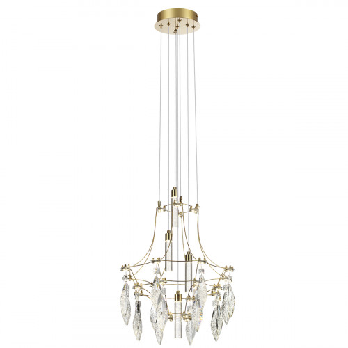 Светильник подвесной 7000/35L Odeon Light Exclusive Золото/прозрачный