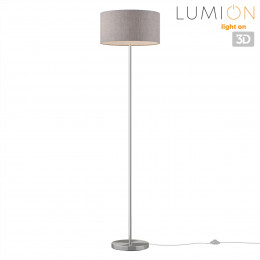 Торшер 8251/2F Lumion Никель, серый