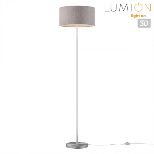 Торшер 8251/2F Lumion Никель, серый