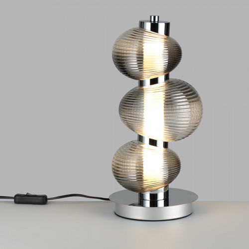 Лампа настольная 5096/12TL Odeon Light Хром/дымчатый градиент/металл/стекло