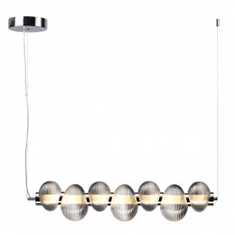 Светильник подвесной 5096/24L Odeon Light Хром/дымчатый градиент/металл/стекло
